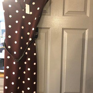 New York and Company Polka Dot Dress